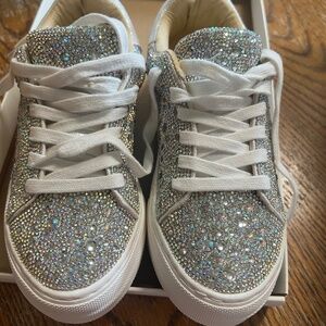 Rhinestone bridesmaid shoes